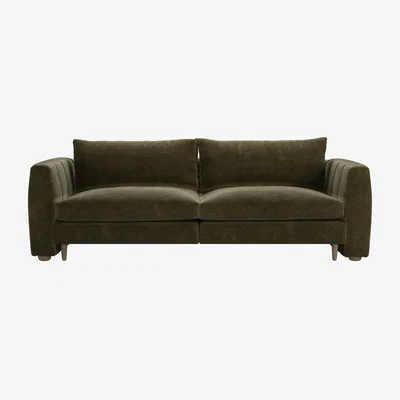 Sofa.com Tiffany 2.5 Seat Sofa in Juniper Aquaclean Clever Chenille