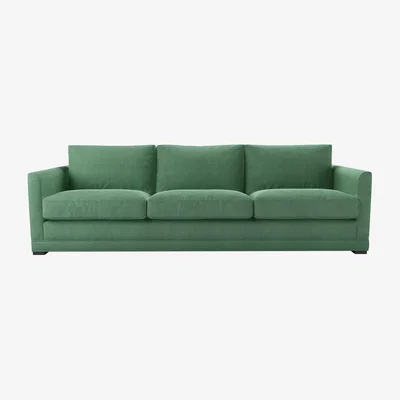 Sofa.com Aissa 4 Seat Sofa in Celadon Easy Cotton