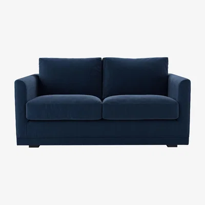 Sofa.com Aissa 2 Seat Sofa with removable cover in Galaxy Organic Smart Cotton