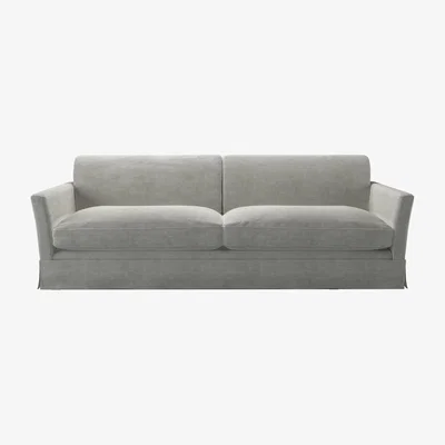 Sofa.com Otto 4 Seat Sofa in Fog Aquaclean Clever Chenille