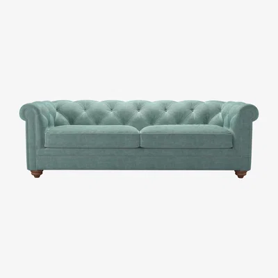 Sofa.com Patrick 3 Seat Sofa in Sea Spray Aquaclean Clever Chenille