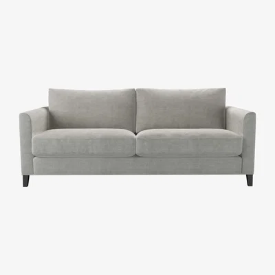 Sofa.com Izzy 3 Seat Sofa in Fog Aquaclean Clever Chenille