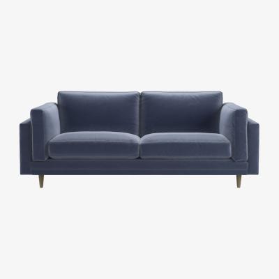 Sofa.com Marco 2.5 Seat Sofa in Sapphire Smart Velvet