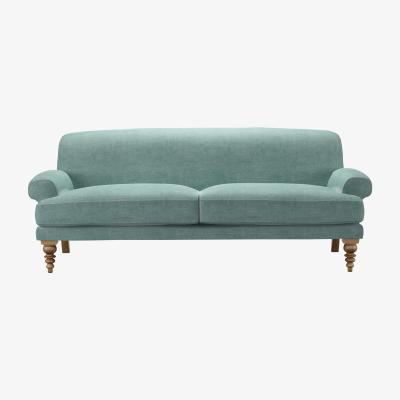 Sofa.com Saturday 3 Seat Sofa in Sea Spray Aquaclean Clever Chenille