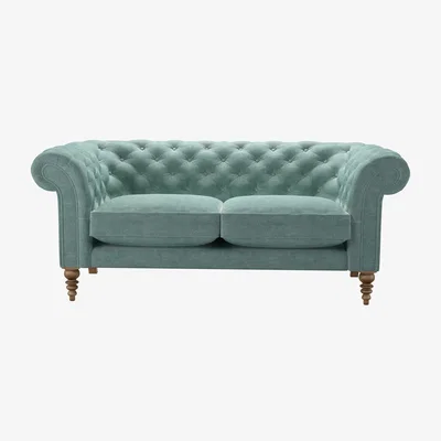 Sofa.com Oscar 2.5 Seat Sofa in Sea Spray Aquaclean Clever Chenille