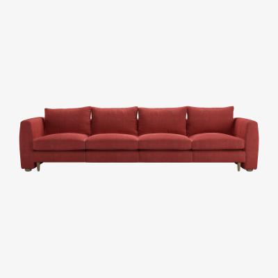 Sofa.com Tiffany Slim 4 Seat Sofa in Indian Summer Easy Cotton