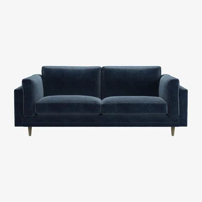 Sofa.com Marco 2.5 Seat Sofa in Portland Blue Brushstroke