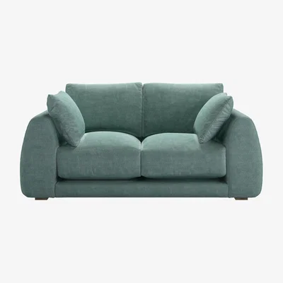 Sofa.com Carmel 2.5 Seat Sofa in Sea Spray Aquaclean Clever Chenille