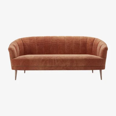 Sofa.com Harper 2.5 Seat Sofa in Pomegranate Bubble Velvet
