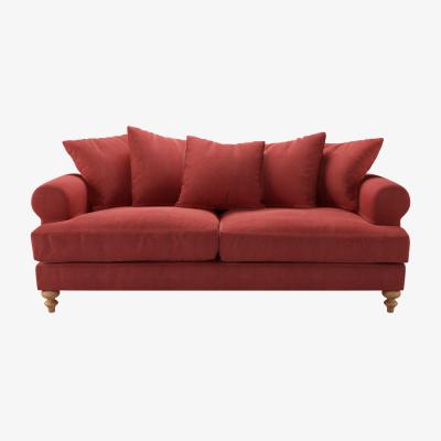 Sofa.com Teddy 3 Seat Sofa in Indian Summer Easy Cotton