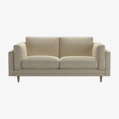 Sofa.com Marco 2 Seat Sofa in Pampas Hygge Smart Linen