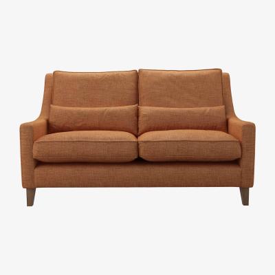 Sofa.com High Back Iggy 2.5 Seat Sofa in Terracotta Florence Textured Weave