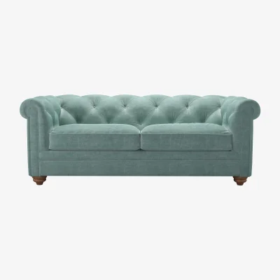 Sofa.com Patrick 2.5 Seat Sofa in Sea Spray Aquaclean Clever Chenille