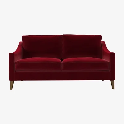 Sofa.com Iggy 2.5 Seat Sofa (breaks down) in Malbec Cotton Matt Velvet