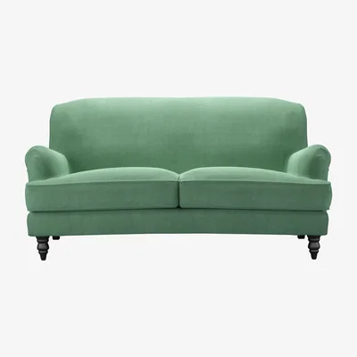 Sofa.com Snowdrop 2.5 Seat Sofa (breaks down) in Celadon Easy Cotton