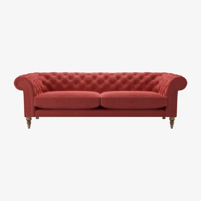 Sofa.com Oscar 4 Seat Sofa in Indian Summer Easy Cotton