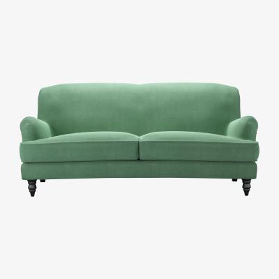 Sofa.com Snowdrop 3 Seat Sofa (breaks down) in Celadon Easy Cotton