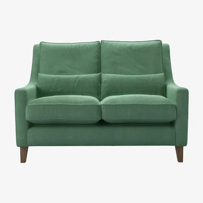 Sofa.com High Back Iggy 2 Seat Sofa in Celadon Easy Cotton