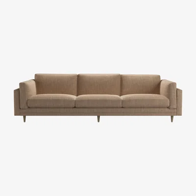 Sofa.com Marco 4 Seat Sofa in Driftwood Baylee Multi-Tone Viscose Linen