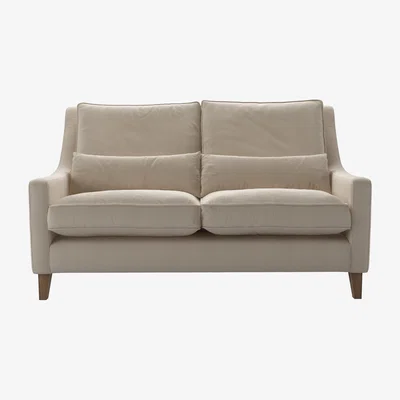 Sofa.com High Back Iggy 2.5 Seat Sofa in Elderflower Organic Smart Cotton