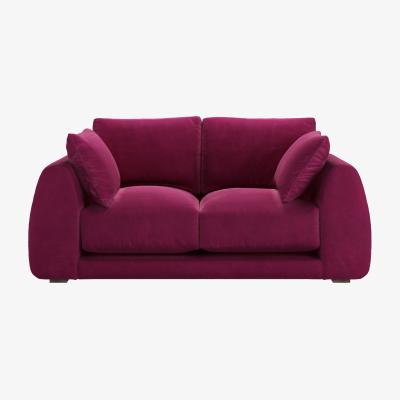 Sofa.com Carmel 2.5 Seat Sofa in Persian Rose Smart Velvet