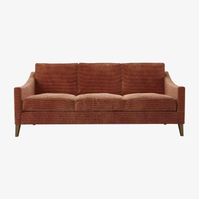 Sofa.com Iggy 3 Seat Sofa (breaks down) in Pomegranate Bubble Velvet