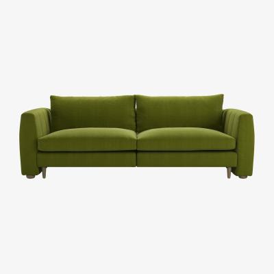 Sofa.com Tiffany 2.5 Seat Sofa in Vine Leaf Organic Smart Cotton