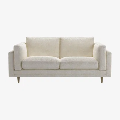 Sofa.com Marco 2 Seat Sofa in Oyster Luxe Boucle