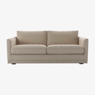 Sofa.com Aissa 3 Seat Sofa with removable cover in Elderflower Organic Smart Cotton