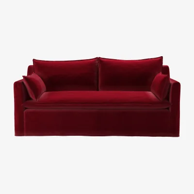 Sofa.com Anders 2.5 Seat Sofa in Malbec Cotton Matt Velvet