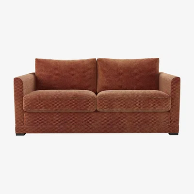 Sofa.com Aissa 2.5 Seat Sofa in Pomegranate Bubble Velvet