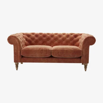 Sofa.com Oscar 2.5 Seat Sofa in Pomegranate Bubble Velvet