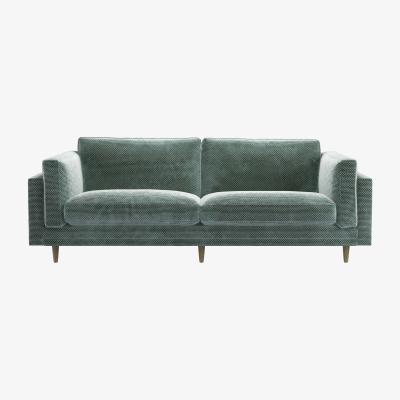 Sofa.com Marco 3 Seat Sofa in Peppermint Bubble Velvet