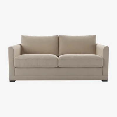 Sofa.com Aissa 2.5 Seat Sofa in Elderflower Organic Smart Cotton