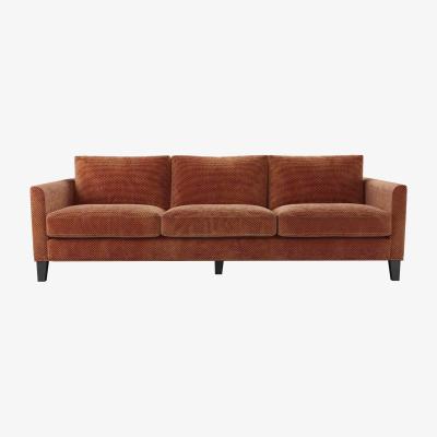 Sofa.com Izzy 4 Seat Sofa in Pomegranate Bubble Velvet