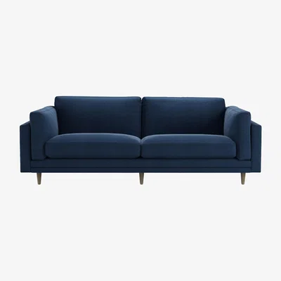 Sofa.com Marco 3 Seat Sofa in Washed Indigo Easy Cotton
