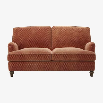 Sofa.com Bluebell 2 Seat Sofa bed in Pomegranate Bubble Velvet