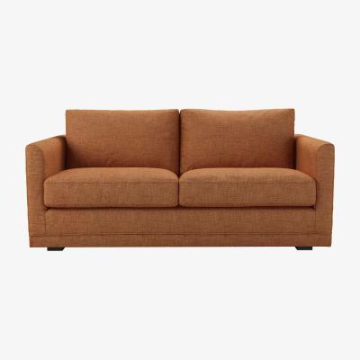 Sofa.com Aissa 2.5 Seat Sofa with removable cover in Terracotta Florence Textured Weave