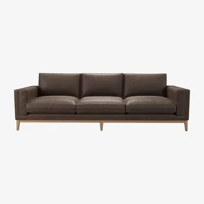 Sofa.com Costello 4 Seat Sofa in Walnut Antique Leather