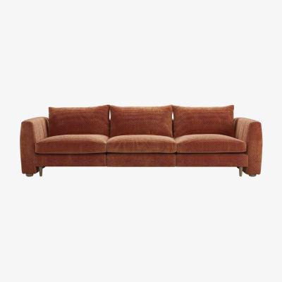 Sofa.com Tiffany 3 Seat Sofa in Pomegranate Bubble Velvet