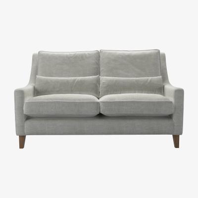 Sofa.com High Back Iggy 2.5 Seat Sofa in Fog Aquaclean Clever Chenille
