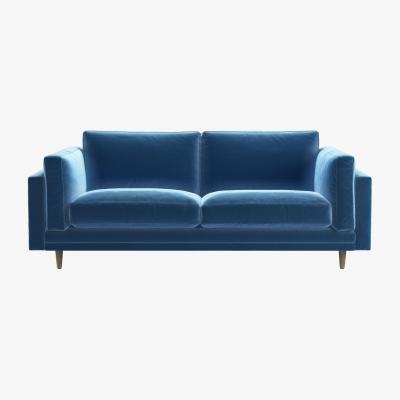 Sofa.com Marco 2.5 Seat Sofa in Bahama Cotton Matt Velvet