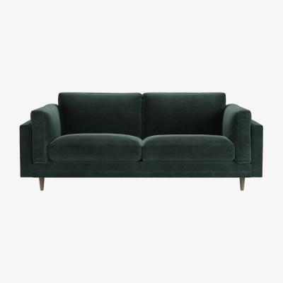Sofa.com Marco 2.5 Seat Sofa in Smokey Green Cashmere Velvet