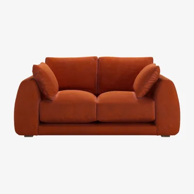 Sofa.com Carmel 2.5 Seat Sofa in Moroccan Spice Smart Velvet - sofa.com