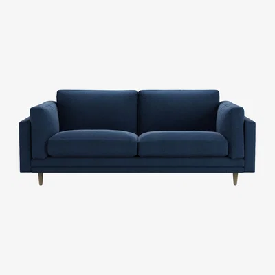 Sofa.com Marco 2.5 Seat Sofa in Washed Indigo Easy Cotton