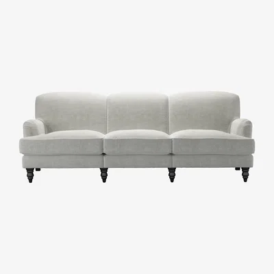 Sofa.com Snowdrop 4 Seat Sofa in Fog Aquaclean Clever Chenille