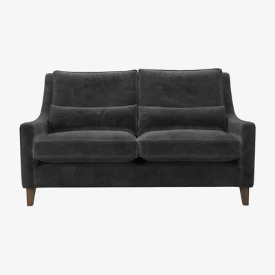 Sofa.com High Back Iggy 2.5 Seat Sofa in Raven Speckled Chenille
