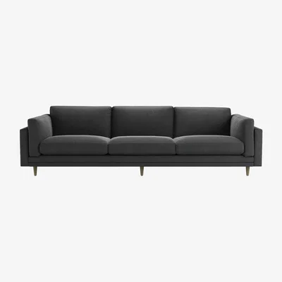 Sofa.com Marco 4 Seat Sofa in Arctic Seal Easy Cotton