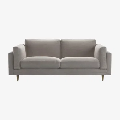 Sofa.com Marco 2.5 Seat Sofa in Nimbus Aquaclean Clever Velvet