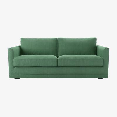Sofa.com Aissa 3 Seat Sofa with removable cover in Celadon Easy Cotton